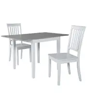 Progressive Furniture Drop Leaf Table With 2 Chairs