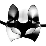 Women's Sexy Cat Mask Party Cosplay Girl Costume Masquerade Slave Props Leather