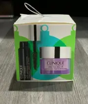 Clinique High Impact Mascara and Take The Day Off Cleansing Balm set. New in box