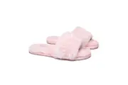 AUSTRALIAN SHEPHERD UGG Women Fluffy Slides Nala Pink / AU Ladies 10-11 / EU 41-42 /XL