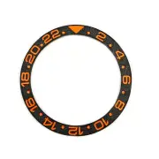 Carbon Fiber Ceramic Scale Ramp Ring Watch Bezelfor GMT007 Outer Bezel