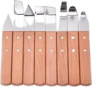 Koautios 8-Piece Tool Set for Crafting, Modeling, Shaping Clay, Versatile Knives for Clay Sculptures for Carving Children