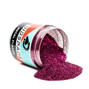 4oz Razz 0.008 Fuscia Micro Metal Flake - Solvent Resistant Glitter