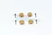 GPM SCX3010X/+3M-OC +3mm HEX HEX BRASS HUB 1/10 AXIAL 4WD SCX10 III RC CRAWLER