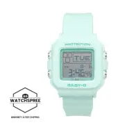 Casio Baby-G Mint Green Resin Band Watch BGD10-3D BGD-10-3D BGD-10-3