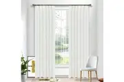 Geneva Striped Sheer Pinch Pleat Curtains