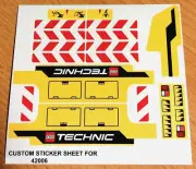 Custom Decal for 42006 Replacement Sticker for 42006