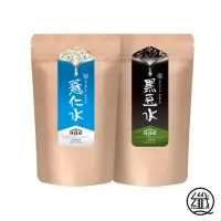 在飛比找momo購物網優惠-【纖Q-週期購】黑豆水x1袋+薏仁水x1袋(2gx30入/袋