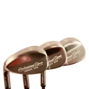 (LH) Series 690 +2" Men's Wedge Set: GW, SW, LW Regular Flex, Jumbo Velvet Grip