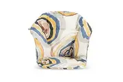 Stokke Clikk Cushion, Multi Circles - Compatible Clikk High Chair - Provides Support for Babies - Made with Organic Cotton - Reversible Machine Washable - Best for Ages 6-36 Months