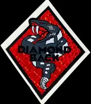 Vintage 1980’s Diamond Back, Prismatic Sticker ￼