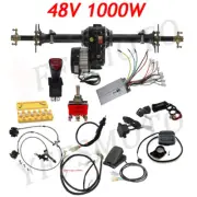 860mm Rear Differential Axle Kits 48V 1000W Motor Pedal for Go Kart E-bike Mower