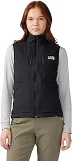 [Mountain Hardwear] Women's KOR Airshell Warm Vest, Black, L, Black