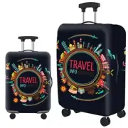 Elastic Printed Luggage Cover 20-32 Inch Luggage Protective Cover