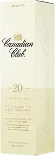 Canadian Club 20 Year Old Blended Canadian Whisky 750mL Bottle