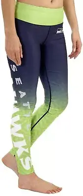 FOCO NFL Seattle Seahawks Gradient Print Leggings Women's Large