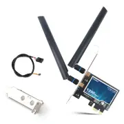 1200Mbps Dual Band Desktop PCIe WiFi Bluetooth Adapter 802.11AC PCI-E BT4.0 Card