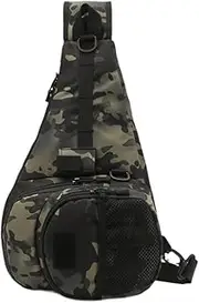 Oshhni Outdoor Tackle Bag Pouch Fishing Backpack for Camping Sport Travel Work Fishing