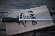 FISCHER 10 inch "ROUND" Sharpening Steel . Made in France since 1859