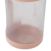 (Pink)Portable Blender Cup 1500ML USB Rechargeable Multifunctional Hot