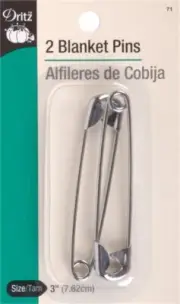 Dritz 71 Blanket Pins-3" 2/Pkg