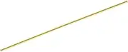 uxcell 1pcs Brass Rods 1/8" x 8" Brass Solid Round Stock Lathe Bar for Knife Handles Pin DIY Craft Model Plane