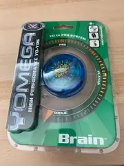 Yomega Brain High Performance Yo-Yo Rookie Level 1 Auto Return Clutch NEW BLUE