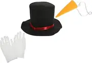 [WESIEVYA] Snowman Making Props Christmas Snowman Decoration Kit for Holiday Decor