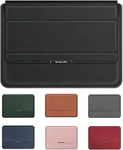 Daseeme 11/12 Inch 3 in1 Laptop Sleeve Case Waterproof PVC Foldable Stand Wrist Rest Protective Notebook Cover Bag