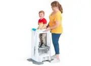 Simplay3 418070-13 Toddler Tower Adjustable Stool (White)