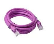 8Ware 2m Cat6a UTP Snagless Ethernet Cable LAN RJ45 Network Connector Purple