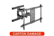 Goobay BLK Full Motion TV Wall Mount Holder 60kg Bracket 43-100" Plasma LED LCD