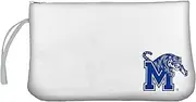Logo Brands Memphis Tigers Clear Wristlet