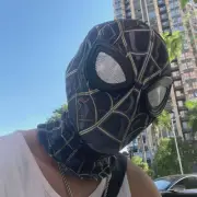 2021 Spider-man No Way Home Mask Spiderman Hood Cosplay Costumes Halloween Props