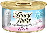 Fancy Feast Classic Ocean Whitefish Tuna Feast Wet Cat Food, 85 g (Pack of 24)