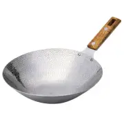 small stainless steel pan Nonstick Reusable Stainless Steel Supply Handled Wok