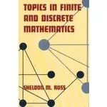 TOPICS IN FINITE AND DISCRETE MATHEMATICS 2000 (CAM.) 0-521-77571-X, S.M.ROSS <華通書坊/姆斯>