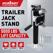HORUSDY Trailer Caravan Jack Stand 5000lbs/2267kg Jockey Wheel Draw Bar Fitment