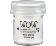WOW! Embossing Powder 15ml - Hint Of Pink