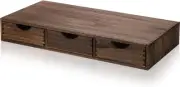 Suzile Coffee Pods Storage Holder Cabinet Vintage Countertop brown