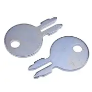 2x Ignition Key 180292M1 189527M91 for Massey Ferguson 35 50 65 85 TO20 TO30 New