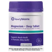 Henry Blooms Magnesium + Sleep 60 Tablets