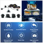 Night Vision 3D 360° Surround View Camera Panoramic Front Rear Left Right Camera (for: Daihatsu)