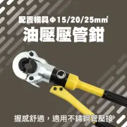 【工具達人】油壓壓管鉗 水管壓管鉗 壓接鉗 液壓鉗工具 卡管鉗 不鏽鋼壓管工具 水管壓接機(190-GC1525)