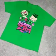 invader-zim T-Shirt Unisex Cotton Green Tee Funny Gift Size S-4XL ZL470