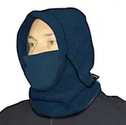 Hot Headz Polarex 6-in-1 Fleece Hood Navy NWT