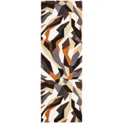 Grid 903 Fossil 300X80Cm Rug