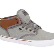 GLOBE MOTLEY MID GREY KNIT TOFFEE SIZE 8 SKATE SKATEBOARDING SHOES