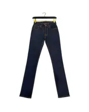 Nudie Jeans Lean Dean Dry Deep Dark Jeans Women Blue Pants