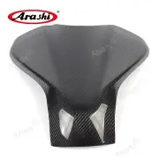 Carbon Fiber Gas Tank Cover Protector For Kawasaki Ninja 400 EX400 2018-2023
